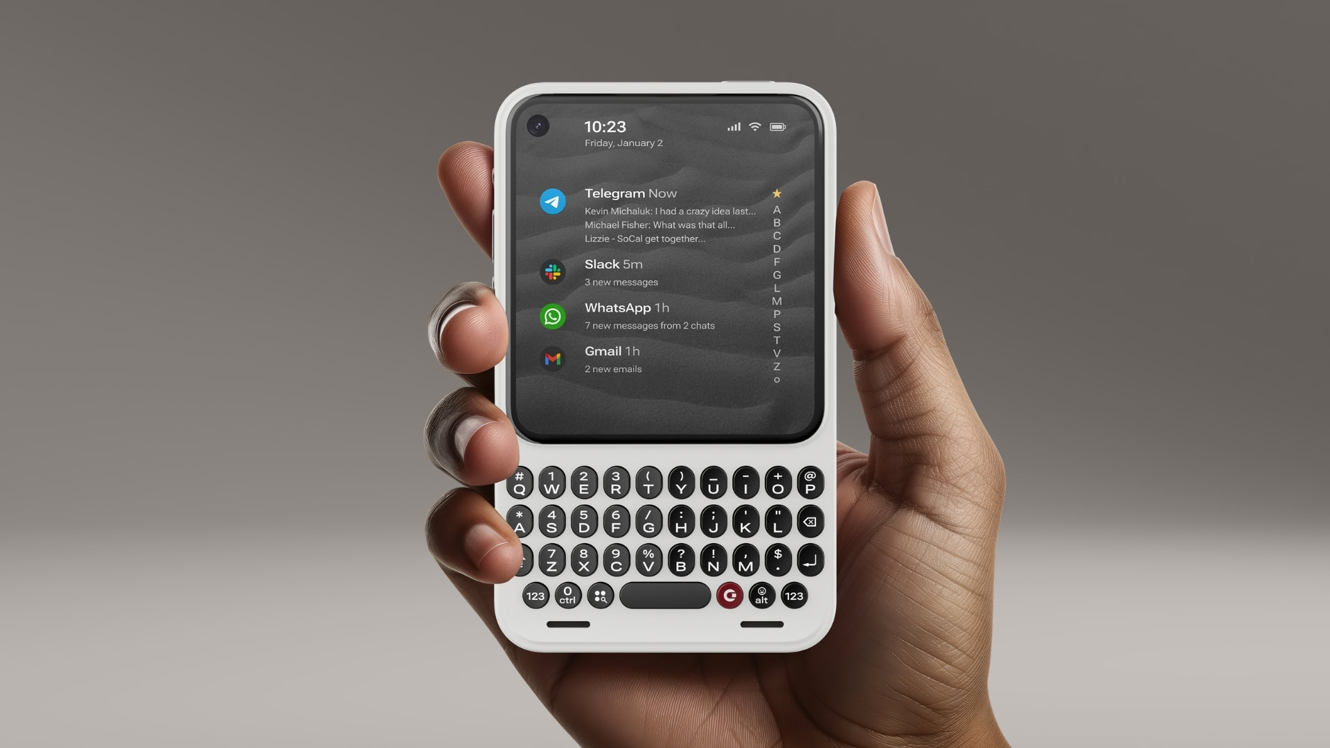 Miss BlackBerry? This new Android phone brings a keyboard, headphone jack, more