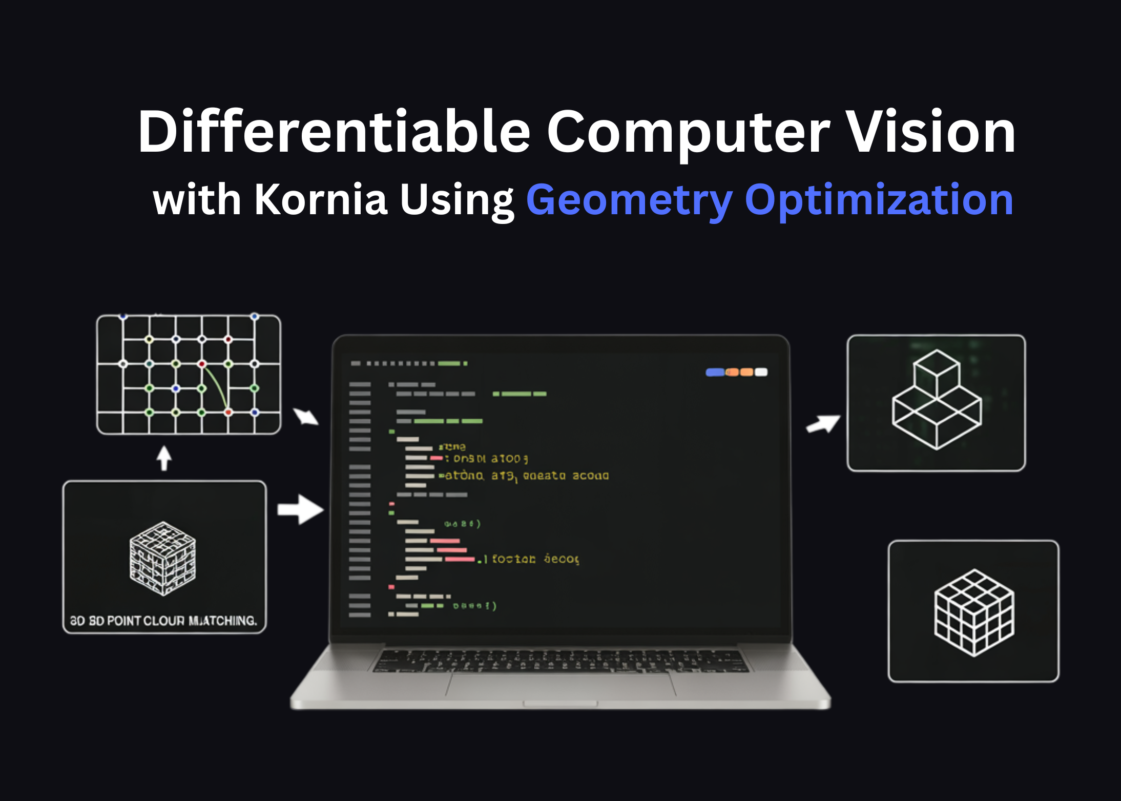 A Coding Deep Dive into Differentiable Computer Vision with Kornia Using Geometry Optimization, LoFTR Matching, and GPU Augmentations